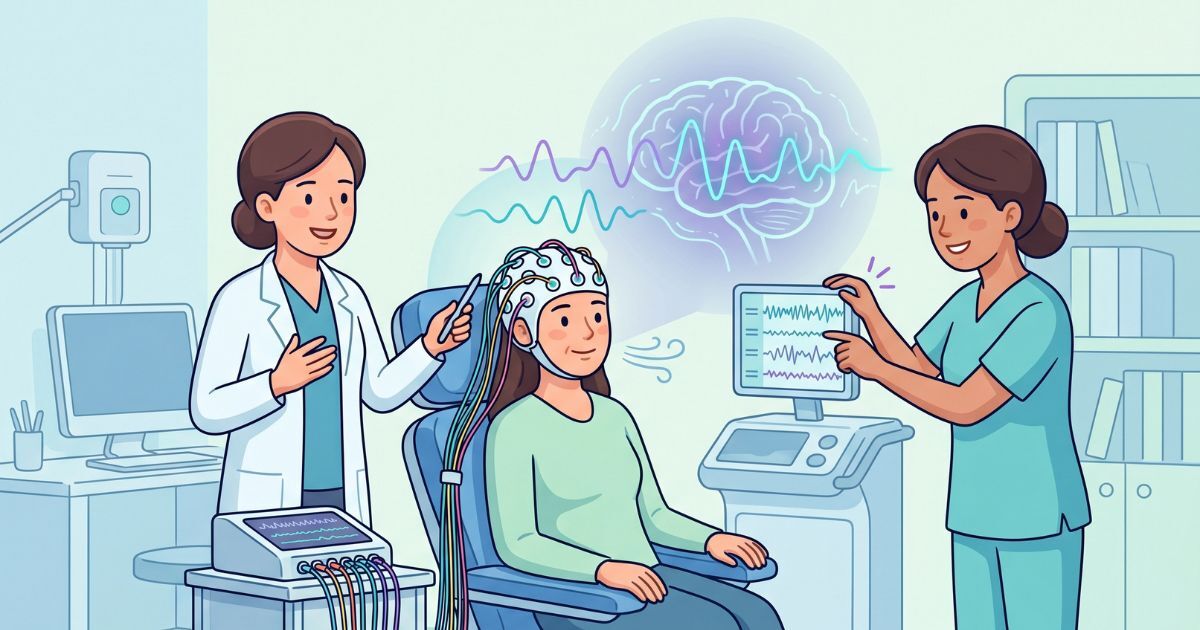 How the test works (Routine EEG)