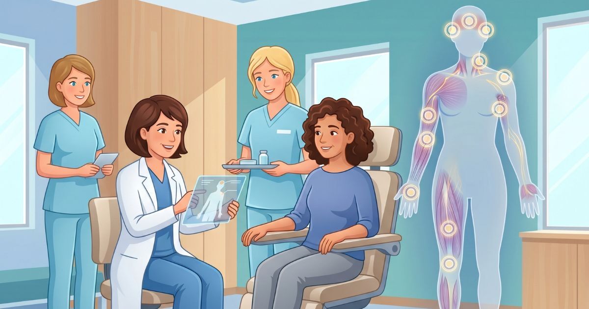Treatment Areas (Botox for Migraine)